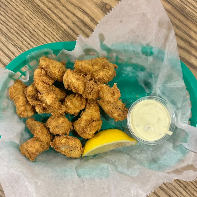 Deep Fried Catfish Nuggets.