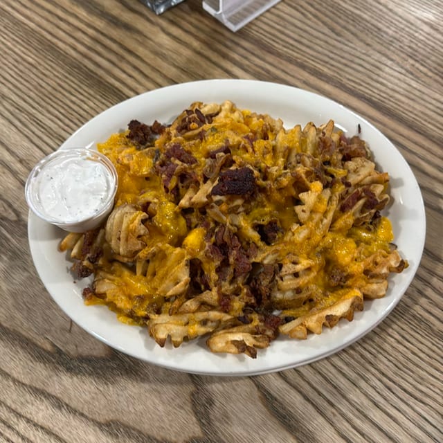 Bacon Cheese Cottage Fries.