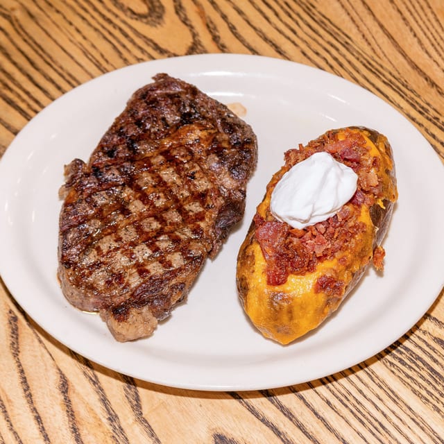 Hand-Cut Ribeye.