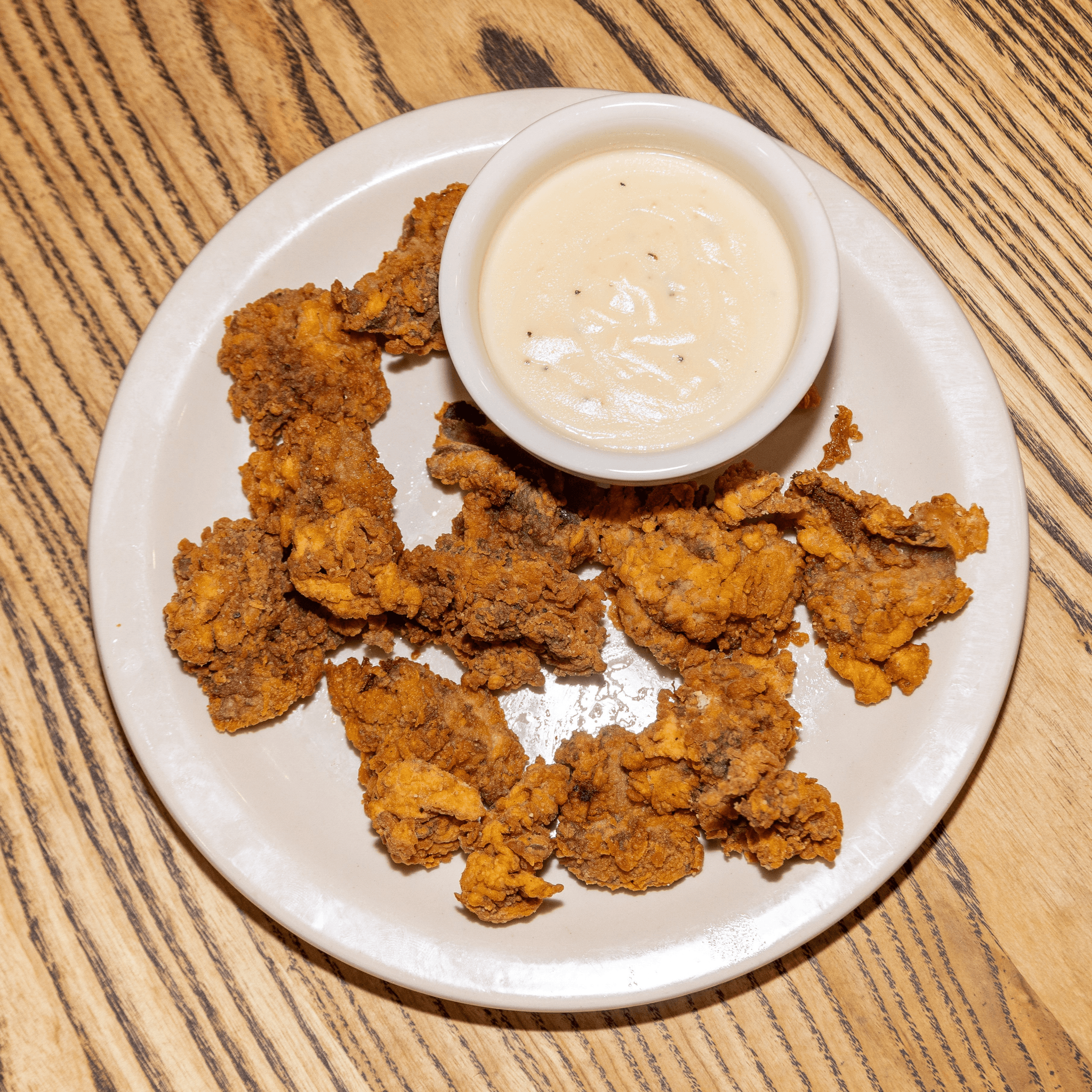Deep Fried Chicken Livers.