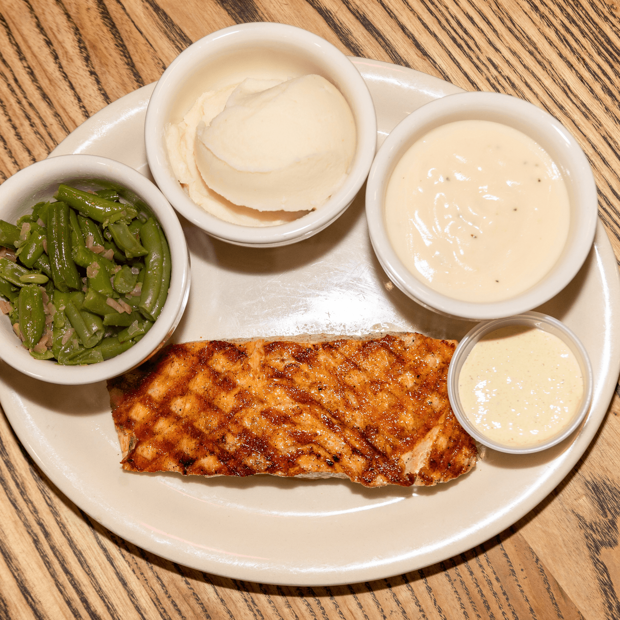 Grilled Norwegian Salmon.