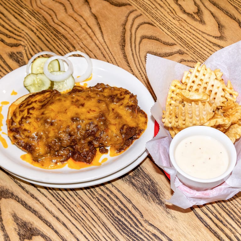 Indulge in Our Cheeseburger