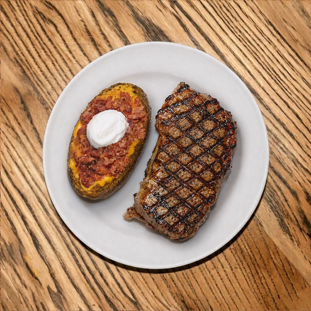 Hand-Cut Ribeye.