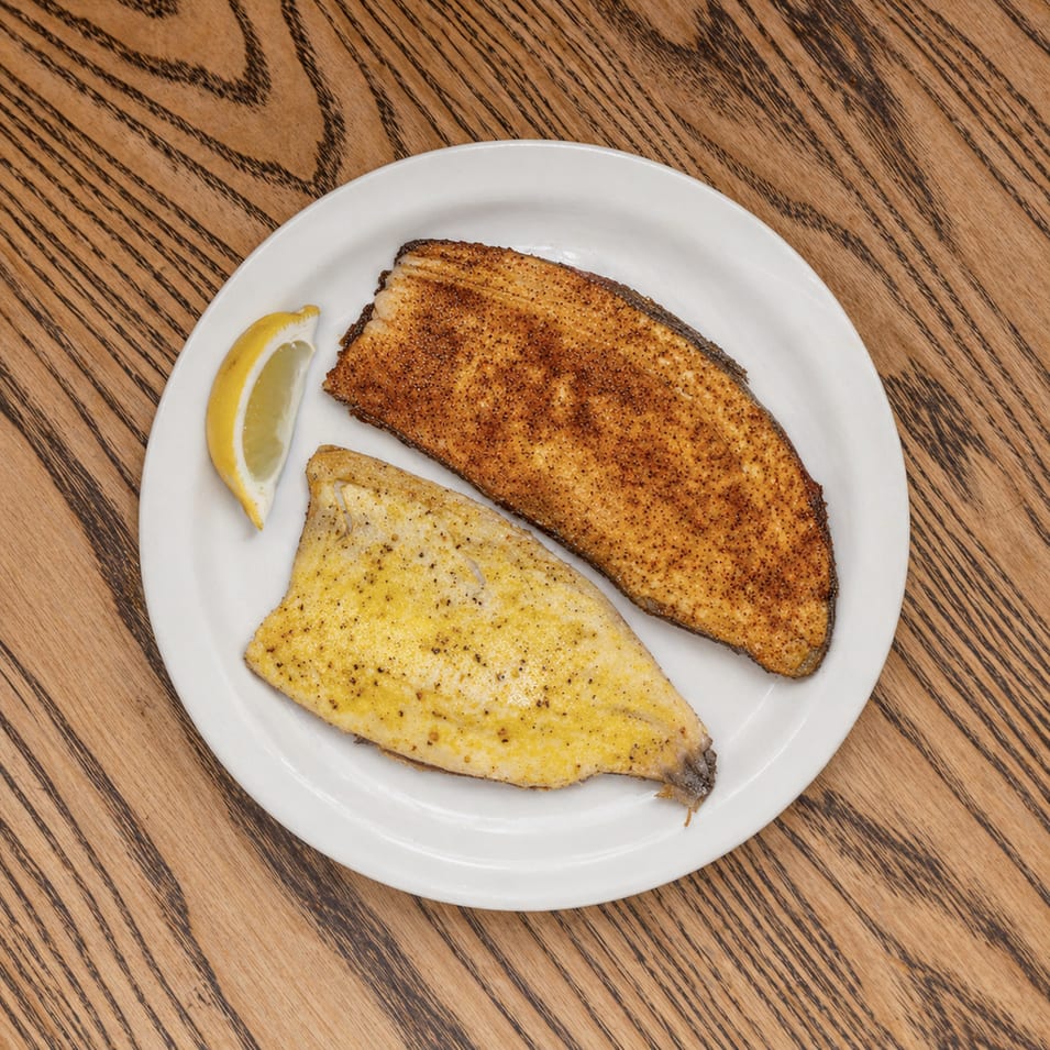 Broiled Rainbow Trout.