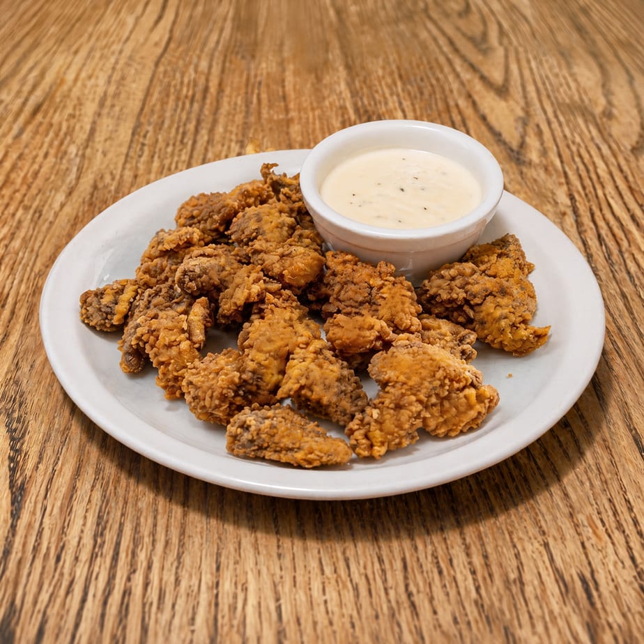Deep Fried Chicken Livers.