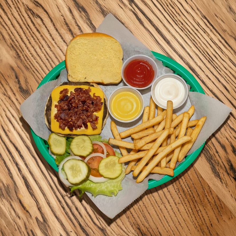 Bacon Cheeseburger.