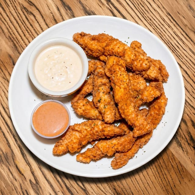 Deep Fried Chicken Tenders.